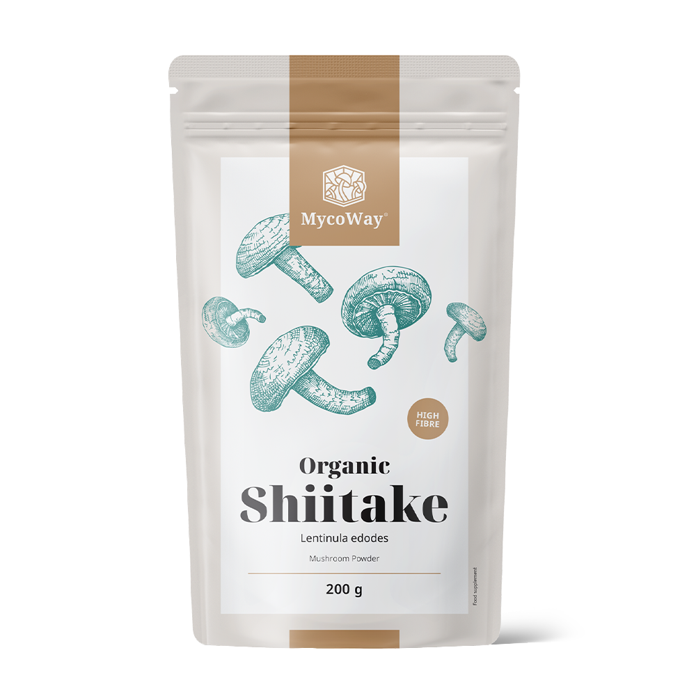 Shiitake em pó BIO.